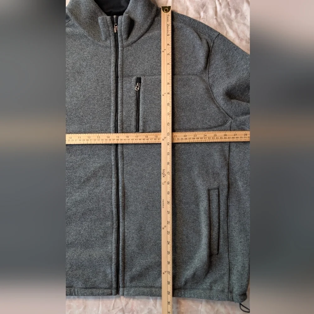 Polo Ralph Lauren Performance Grey Fleece Lined Jacket 2XL Full-Zip